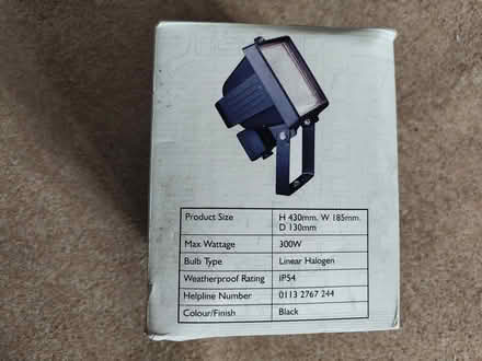 Photo of free Garden floodlight (OX4 Rose Hill) #3