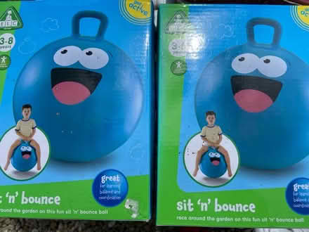 Photo of free 2 sit and bounce toys (BA11 Asda side of Frome) #1