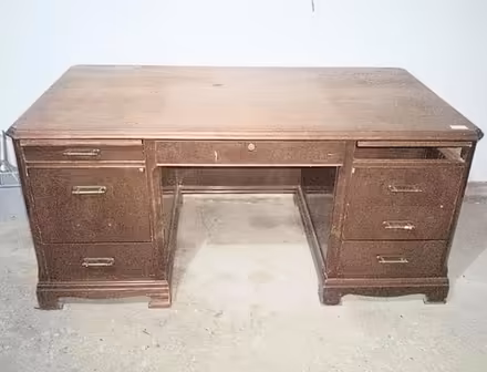 Photo of free Large Wood Clemco Desk (Near Mooseheart 60510) #3