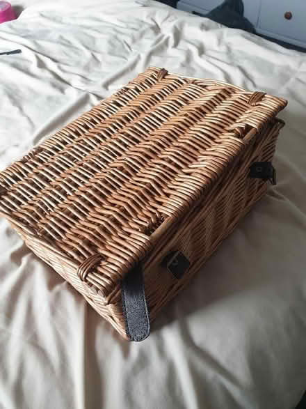 Photo of free Wicker basket (Denton M34) #1