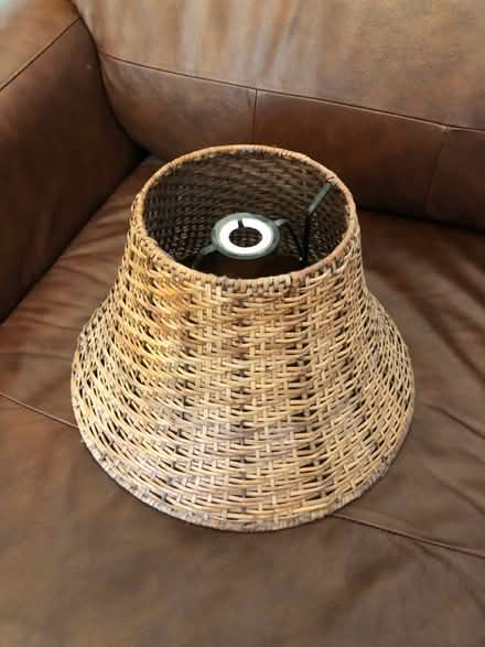 Photo of free Basket weave lampshade (Kendal) #1