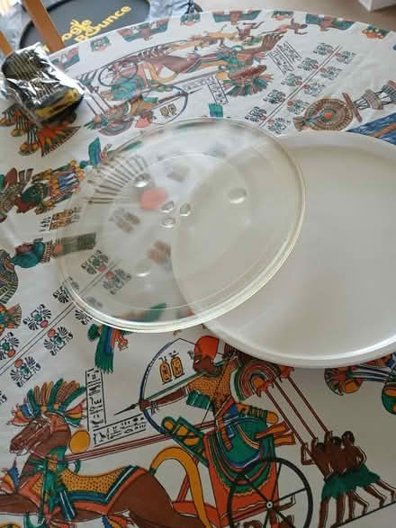 Photo of free Microwave turntable plates (Norton) #1