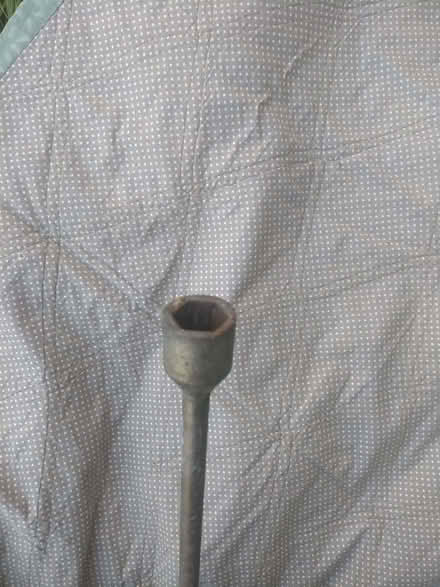 Photo of free AL-KO hex drive corner steady winding handle (Irish Fields LS21) #2