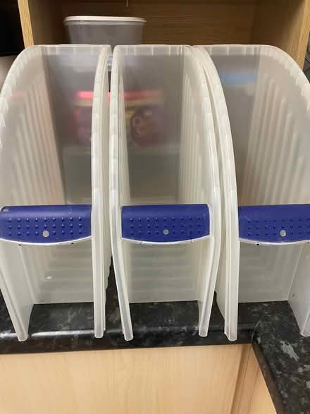 Photo of free Plastic Magazine Holders x3 (Cambridge CB4) #1