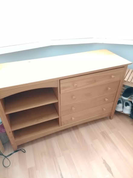 Photo of free Chest of drawers with shelves (L14 Dovecot) #1