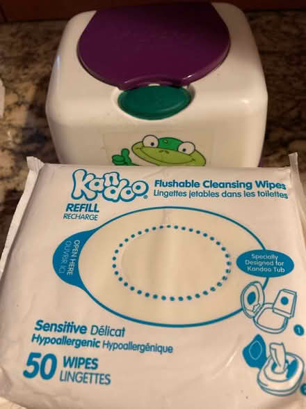 Photo of free Kandoo wipes (Sunnyvale near Ortega Park) #1