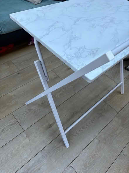 Photo of free Table white marble effect (Whitchurch CF14) #2