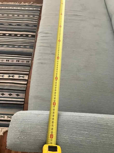 Photo of free Aquamarine 3 seater sofa (Barnes SW13) #2