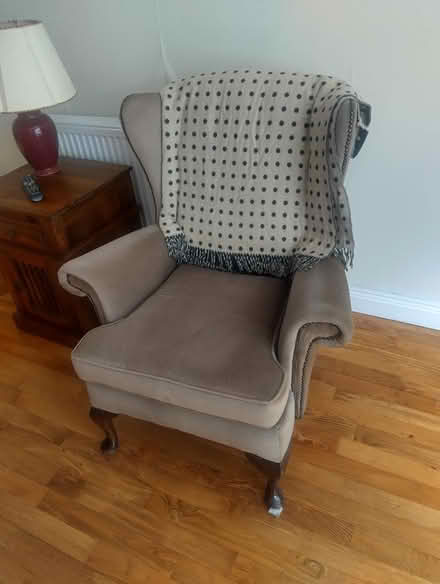 Photo of free 2 Velvet armchairs (Citywest. Dublin 24) #2