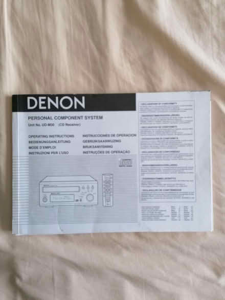 Photo of free Denon CD receiver and MD (Langney BN23) #3