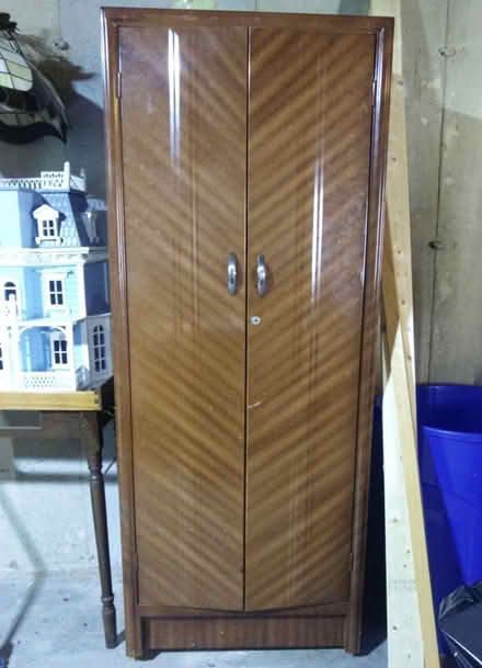 Photo of free Vintage Metal Wardrobe Cabinet (Near Mooseheart 60510) #1