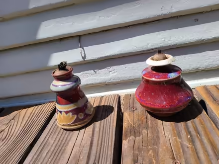 Photo of free Ceramic oil lamps (South Berkeley) #1