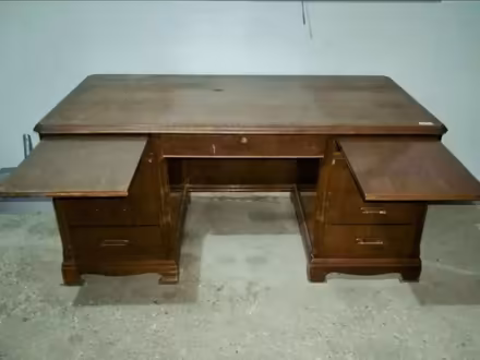 Photo of free Large Wood Clemco Desk (Near Mooseheart 60510) #4