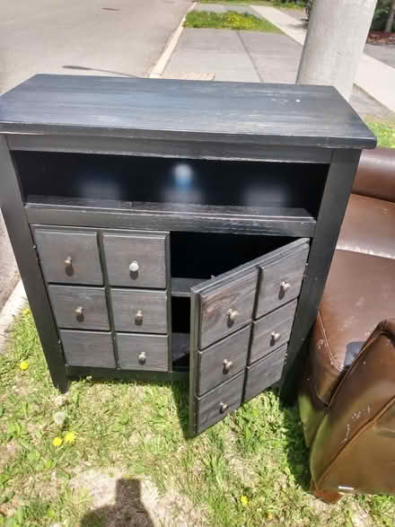 Photo of free Couch & Cabinet (Near Baseline Rd. & Clyde Ave.) #2