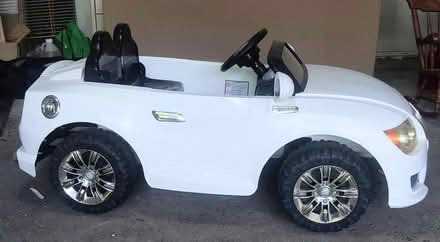 Photo of free White BMW Power Wheels Car (Near Mooseheart 60510) #2