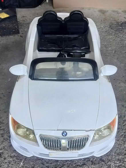 Photo of free White BMW Power Wheels Car (Near Mooseheart 60510) #3