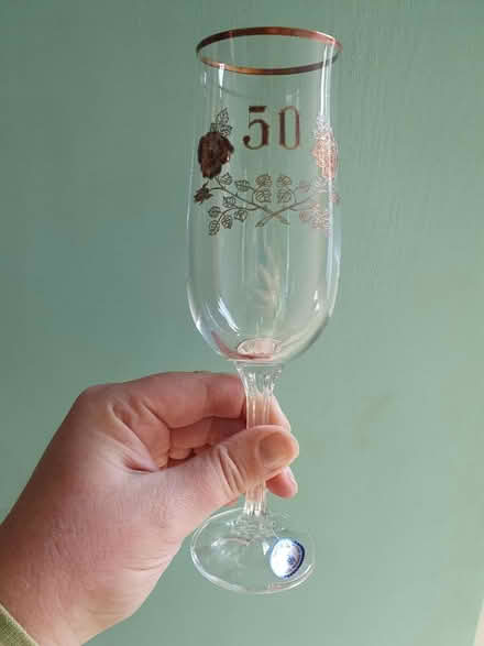 Photo of free 50th anniversary glasses (TS18 Grangefield) #2