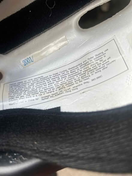 Photo of free Cycle helmet (East End OX29) #4