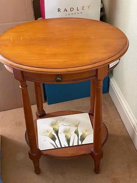 Photo of free Side Table (Linden GL1) #1