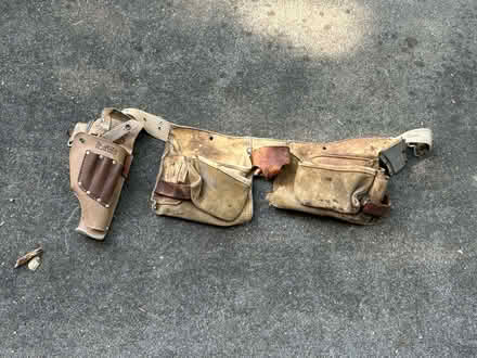 Photo of free Leather tool belt (Downtown Sebastopol) #1