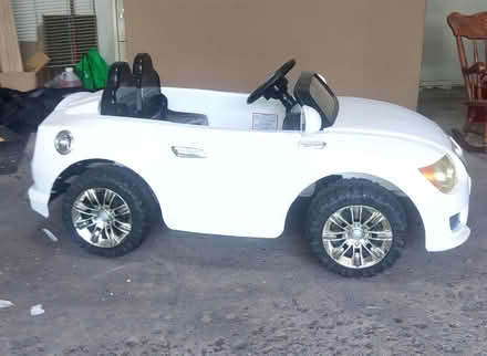 Photo of free White BMW Power Wheels Car (Near Mooseheart 60510) #4