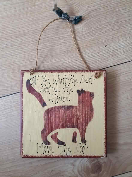 Photo of free Cat plaque (Welling DA16) #1