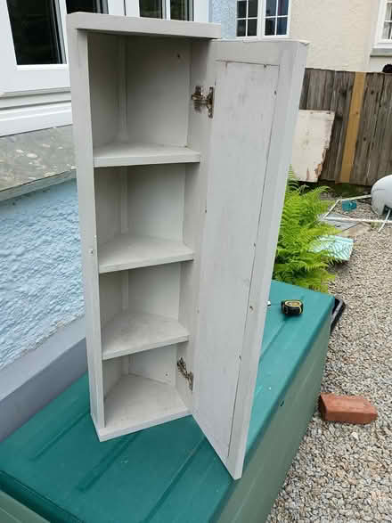 Photo of free Corner cupboard with door mirror (Falmouth TR11) #2