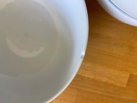 Photo of free Various John Lewis white plates/bowls + 3 wooden spoons (Silverknowes EH4) #3