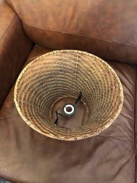 Photo of free Basket weave lampshade (Kendal) #2