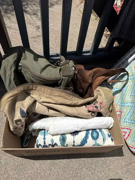 Photo of free Bags and curtains (Alameda East end) #1