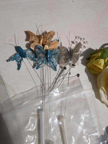 Photo of free Decorative flower, butterflies etc (Worcester WR5) #2