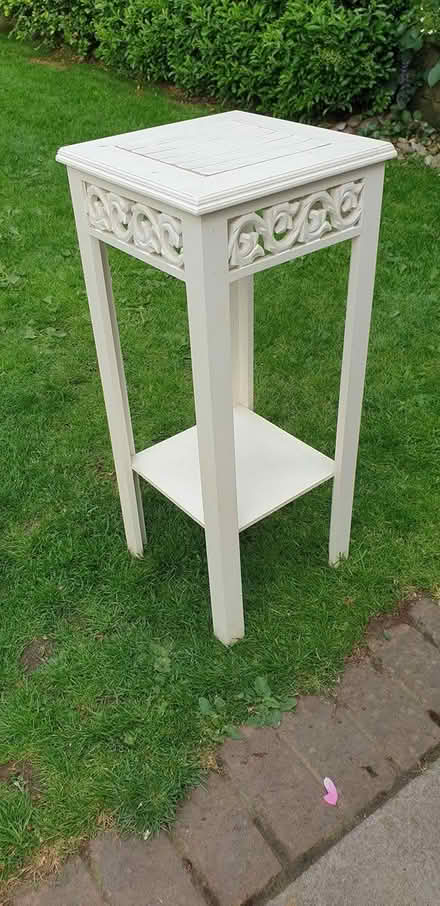 Photo of free Tall MDF Side Table for up cycling (Knebworth SG3) #2