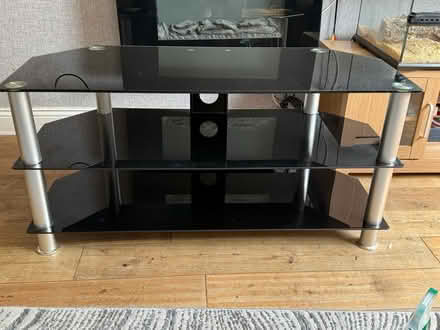 Photo of free Glass tv stand (Seaham) #1