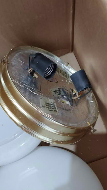 Photo of free Interior Light fixture and covers (Dublin) #2