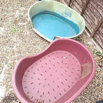 Photo of free Two plastic dog beds (West kingsdown) #1