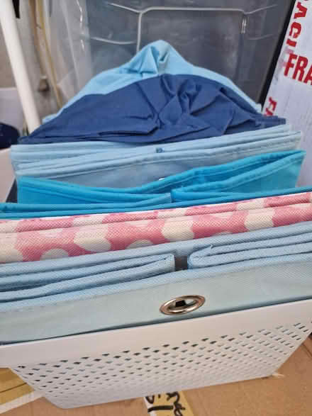 Photo of free Canvas storage boxes (RG4) #1