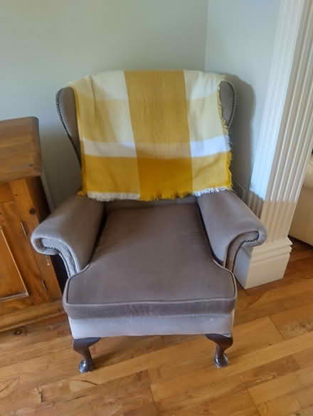 Photo of free 2 Velvet armchairs (Citywest. Dublin 24) #1
