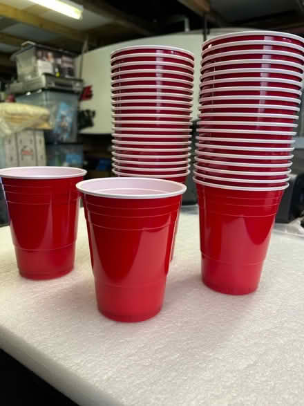 Photo of free 39 Disposable plastic cups (Cheltenham GL51) #1