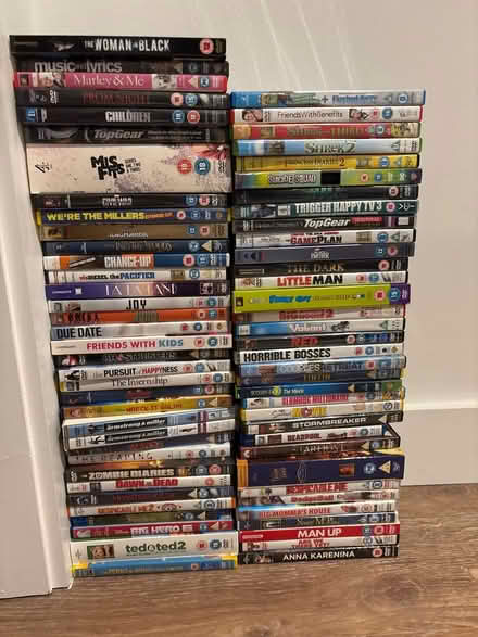 Photo of free DVDs (CB6) #1