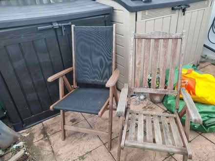 Photo of free Garden deck chairs (Perivale) #1
