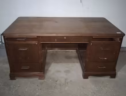 Photo of free Large Wood Clemco Desk (Near Mooseheart 60510) #2