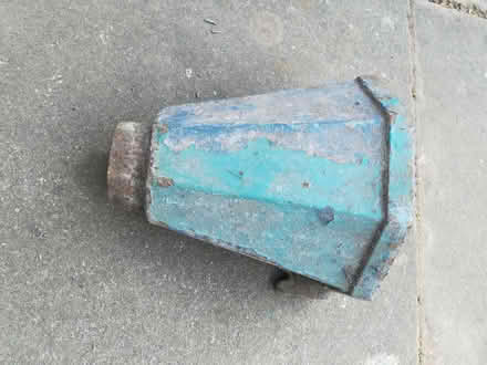 Photo of free Rainwater hopper, cast metal (Tebay CA10) #1