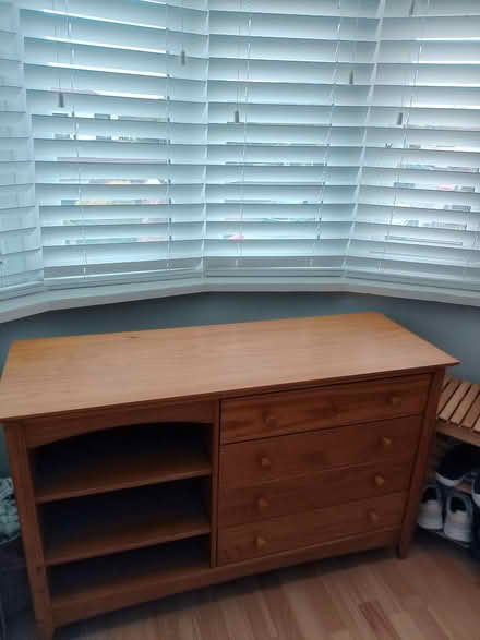 Photo of free Chest of drawers with shelves (L14 Dovecot) #2