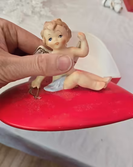 Photo of free Cherub Heart Box - broken (Warrenton) #4
