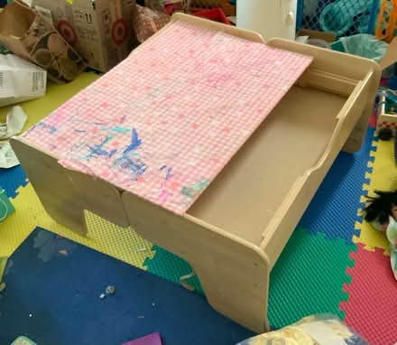 Photo of free Graco portable crib; crafts table (Bowers x El Camino) #3