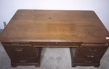 Photo of free Large Wood Clemco Desk (Near Mooseheart 60510) #1