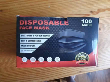Photo of free Disposable face masks (TS18 Grangefield) #1