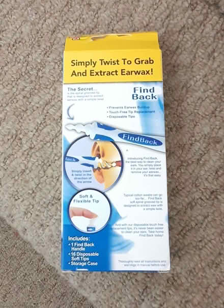 Photo of free Ear wax removal kit (Upper Holloway N19) #2