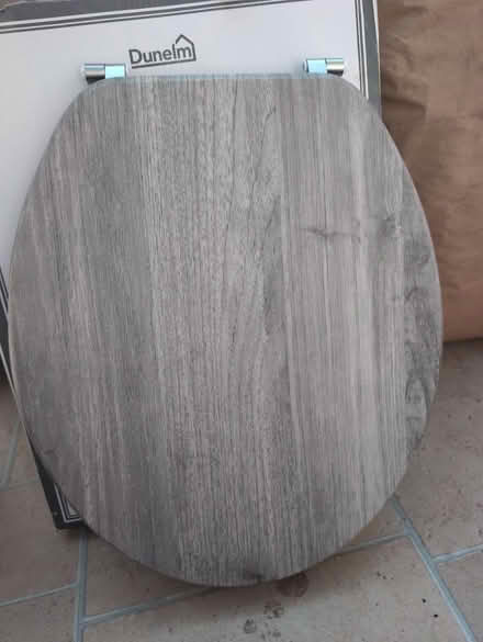 Photo of free Grey toilet seat (Stoke Gifford) #1