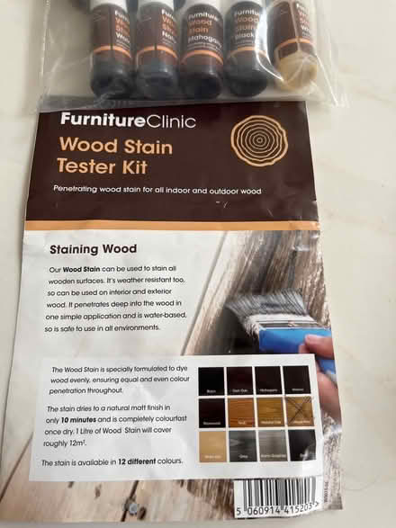 Photo of free Wood stain tester kit (Harborne) #1